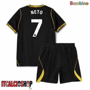 Chelsea Pedro Neto #7 Seconda Maglia Bambino 2026-27 Manica Corta (+ Pantaloni corti)